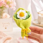 Yellow Daisy Bouquet Crochet Pattern | PDF Digital Download | Easy Flower Crochet Tutorial for Home Decor & Gifts - Image 4