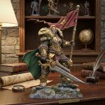 Varian Wrynn STL File for 3D Printing, World of Warcraft King Figure, Fantasy Warrior Collectible, Digital Download STL & OBJ - Image 2