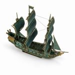 Sailing Ship Model SVG Bundle | Pirate Ship Laser Cut Files | Wooden Ship DIY Kit Plans | DxF SvG Ai DwG Files | Nautical Home Decor Gift - Image 6