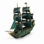 Sailing Ship Model SVG Bundle | Pirate Ship Laser Cut Files | Wooden Ship DIY Kit Plans | DxF SvG Ai DwG Files | Nautical Home Decor Gift - Image 5