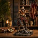 Fantasy Game Character STL for 3D Printing, Hero Miniature Model, Tabletop Gaming Figure, Digital Download - Image 4