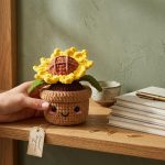 Sunflower Pot Crochet Pattern PDF, Cute Amigurumi Sunflower Plush, Crochet Pattern Download, Handmade Gift Idea, Nursery Desk Decor - Image 5