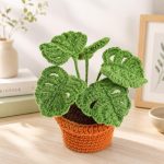 Monstera Deliciosa Crochet Pattern PDF, Potted Plant Amigurumi Pattern, Crochet Houseplant Digital Download - Image 5