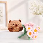 Capybara Crochet Pattern PDF, Lily of the Valley Flower Pot Amigurumi, Cute Plant Crochet Pattern Digital Download - Image 3