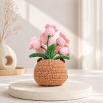 Capybara Crochet Pattern PDF, Lily of the Valley Flower Pot Amigurumi, Cute Plant Crochet Pattern Digital Download - Image 4