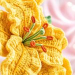 Lily Flower Crochet Pattern PDF, Crochet Lily Bouquet, Realistic Flower Pattern, Handmade Floral Decor, Digital Download - Image 6