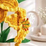 Lily Flower Crochet Pattern PDF, Crochet Lily Bouquet, Realistic Flower Pattern, Handmade Floral Decor, Digital Download - Image 7