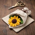 Sunflower Bouquet Crochet Pattern PDF, Crochet Flower Pattern, Amigurumi Sunflower Bouquet, DIY Gift, Instant Download - Image 4