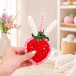 Lavender Heart Bag Crochet Pattern PDF, Floral Heart Purse Pattern, Crochet Flower Bag, Valentine Gift, Spring Decor - Image 4