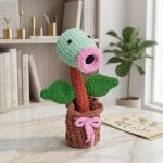 Pea Blaster Crochet Pattern PDF, Cute Amigurumi Plant Plush, Gamer Inspired Crochet Toy, DIY Plushie Pattern, Instant Download Etsy Gift - Image 2