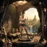Lara Croft 3D Print File STL, Angelina Jolie Tomb Raider Statue STL, Digital Download 3D Model for Printing, High Detail Figure STL - Image 2