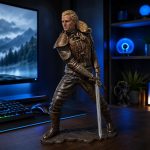 Fantasy Swordmaster STL File, Epic Warrior Miniature for 3D Printing, Digital Download - Image 2