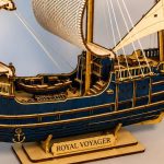 Wooden Ship Model Laser Cut File SvG DxF Ai PdF, DiY Sailing Ship Kit, Nautical Home Decor, Wooden Puzzle, CNC Laser Cut - Image 5