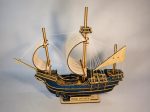 Wooden Ship Model Laser Cut File SvG DxF Ai PdF, DiY Sailing Ship Kit, Nautical Home Decor, Wooden Puzzle, CNC Laser Cut - Image 9