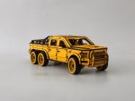 Wooden Pickup Truck Model 6x6 Overland Expedition | Laser Cut Files SvG DxF Ai DwG | DIY 3D Puzzle Digital - Image 3