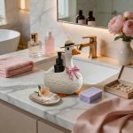 Goose Soap Dispenser Holder with Bow | Cute Farmhouse Bathroom Decor | Goose Sink Organizer | Kitchen Soap Bottle Stand | Rustic Home Gift - Image 3