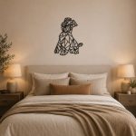 Dog Wall Decor STL File for 3D Printing, Modern Doggy Wall Art, Pet Lover Home Decor, Printable Wall Hanging, Digital Download - Image 3
