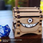 Mini Mimic Chest 00288 Laser Cut Files: SVG, PDF, CDR