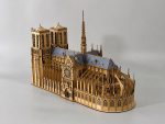Notre Dame de Paris Laser Cut Files Bundle | SvG DxF PdF Ai | Gothic Cathedral 3D Model Kit | CNC Wood Craft Template - Image 5
