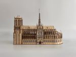 Notre Dame de Paris Laser Cut Files Bundle | SvG DxF PdF Ai | Gothic Cathedral 3D Model Kit | CNC Wood Craft Template - Image 2