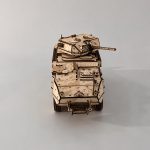 Military Vehicle Model Laser Cut Files | DIY Army Tank Wood Model Kit SvG DxF DwG Ai | DIY Kit M1296 digital download - Image 6
