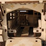 Military Vehicle Model Laser Cut Files | DIY Army Tank Wood Model Kit SvG DxF DwG Ai | DIY Kit M1296 digital download - Image 9