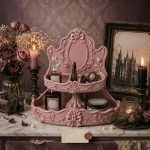 Gothic Vanity Decor Shelf STL File – Elegant Dark Aesthetic Organizer for Makeup, Perfume & Room Decor, 3D Printable Digital Download