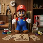 Super Mario STL File – Classic Game Character 3D Printable Model, Gamer Decor, Instant Digital Download - Image 3
