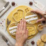 Baby Shower Cookie Cutter Bundle, 3D Printed Cookie Cutter Set, Baby Bottle Rattle Onesie Shapes, Fondant Cutter STL Files - Image 2