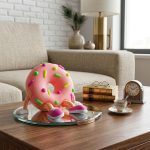Sitting Donut Character STL, Cute Kawaii Donut Figure for 3D Printing, Adorable Dessert Decor Digital Download - Image 6