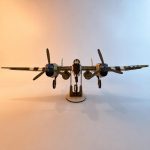 P-38 Lightning Fighter Model Laser Cut Files | WWII Aircraft Wood Model Plans | SvG DxF Ai DwG | Laser cutting templates - Image 9