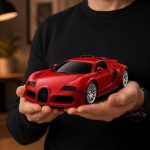Luxury Hypercar STL & OBJ File for 3D Printing, High Performance Sports Car Model, Digital Download - Image 3