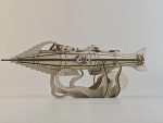 Nautilus Submarine Model | Laser Cut Files SvG DxF Ai DwG | Jules Verne Nautilus DIY Wood Model Kit | CNC plans - Image 2