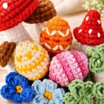 Crochet Mushroom Bouquet Pattern PDF, Amigurumi Flower Crochet Pattern, Cottagecore Crochet Decor, Handmade Gift DIY - Image 5