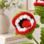 Carnivorous Plant Pot Crochet Pattern PDF, Amigurumi Plant Pattern, Crochet Plant Decor, Digital Download - Image 5