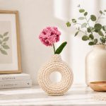 Carnation Donut Vase Crochet Pattern PDF, Flower Vase Amigurumi Pattern, Crochet Home Decor, Digital Download - Image 4