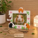Guinea Pig Photo Frame STL File, Cute Pet Picture Frame 3D Print Model, Guinea Pig Lover Gift, Animal Desk Decor Digital Download - Image 3