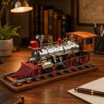 Epic Steampunk Steam Engine Train STL File for 3D Printing, Fantasy Locomotive Model, Railway Display Decor, Digital Download - Image 2