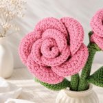 Crochet Rose Pattern PDF | Amigurumi Flower Tutorial | Crochet Roses Bouquet | Instant Download | DIY Crochet Flowers - Image 6