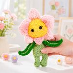 Baby Orchid Crochet Pattern, Flower Amigurumi PDF, Cute Plush Flower Doll, Spring Crochet Pattern, Digital Download - Image 4