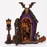 Halloween Crazy Cottage Laser Cut Files SVG PDF | Haunted House SVG | Vampire Cottage DXf | Halloween Decor Glowforge File | Spooky House - Image 2