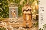 Hanging Stress Relief Toys Bundle SVG DXF | Cute Wooden Animal Ornaments Laser Cut Files | DIY Wood Craft Decor - Image 11