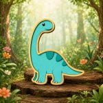 Layered SVG Dinosaur Collection | Laser Cut Dinosaur Files | Layered 3D SVG Dinosaurs | | Toys for Children - Image 6