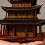 Wooden Pagoda Model Laser Cut Files | SvG DxF Ai DwG Templates | Wooden models home ornament | DIY 3D Puzzle | Digital Download - Image 7