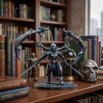 Shadow Blade Warrior STL File for 3D Printing, Fantasy Ninja Miniature, Mystic Assassin Figure, Digital Download - Image 3