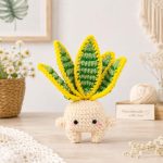 Snake Plant Crochet Pattern | Amigurumi PDF Tutorial | Cute Indoor Plant Plush DIY | Instant Digital Download | Beginner Friendly - Image 2