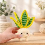 Snake Plant Crochet Pattern | Amigurumi PDF Tutorial | Cute Indoor Plant Plush DIY | Instant Digital Download | Beginner Friendly - Image 3