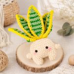 Snake Plant Crochet Pattern | Amigurumi PDF Tutorial | Cute Indoor Plant Plush DIY | Instant Digital Download | Beginner Friendly - Image 6