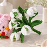 Snowdrop Bear Pot Crochet Pattern | Amigurumi Bear Planter PDF | DIY Crochet Flower Pot | Cute Plush Bear with | Instant Digital Download - Image 4