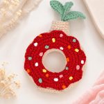Calla Lily Donut Vase Crochet Pattern PDF, Flower Vase Amigurumi Pattern, Crochet Donut Decor, DIY Handmade Gift - Image 5